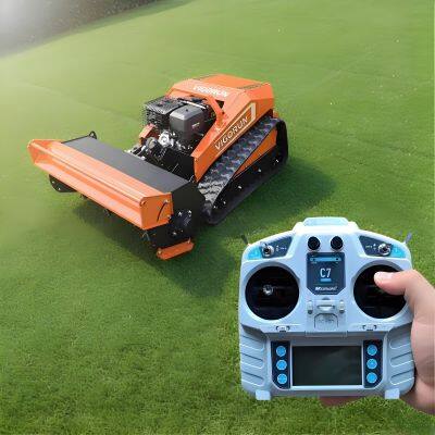 Vigorun MTSK800 Remote Control Lawn Mower, User-Friendly Remote Control Remote Mower Machine for Farmland