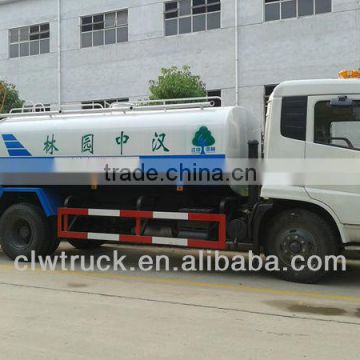 Dongfeng 4*2 water truck for sale,10000L water tank truck