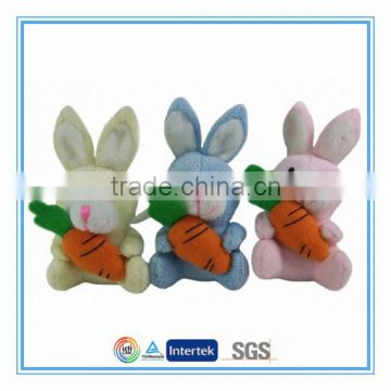 mini 7cm keychain plush bunny