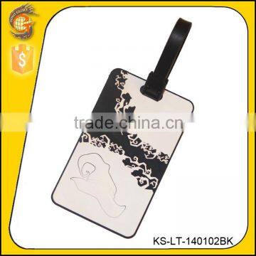 oem factory wholesale hot selling personalized durable pvc luggage tags