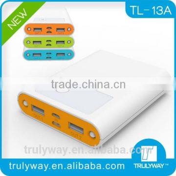 Super fast charging TL-13A 10400mAh Double Input and double output Portable charger