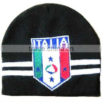 custom Italy country flag beanie