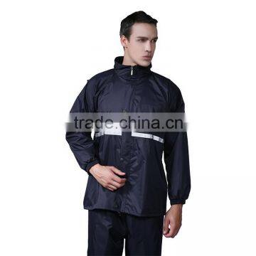 Rainproof Reflective Adult Rain Coat photo-2