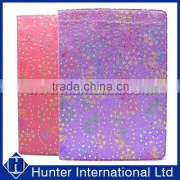 Diamond Shiny Rose Garden Tablet Case For iPad Air