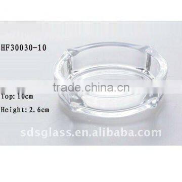 Round Clear Glass Ashtray HF30030-10