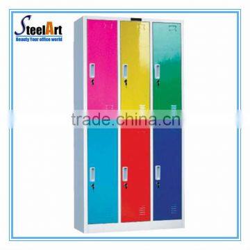 Steelart KD structure multi doors colorful swimming pool locker