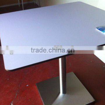 wholesale woodgrain hpl table top for restaurant