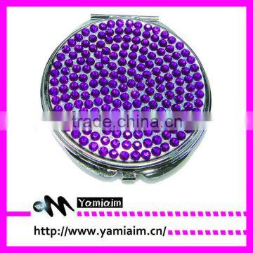 rhinestone compact mirror