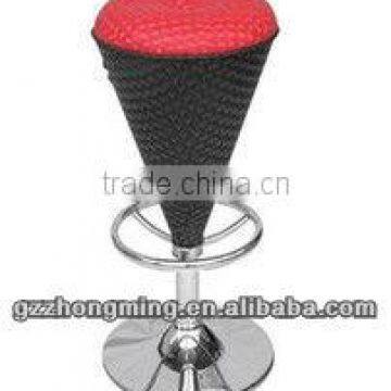 Modern High PVC Red Bar Chair/Tulip Bar Stool Bar Furniture ZM-38