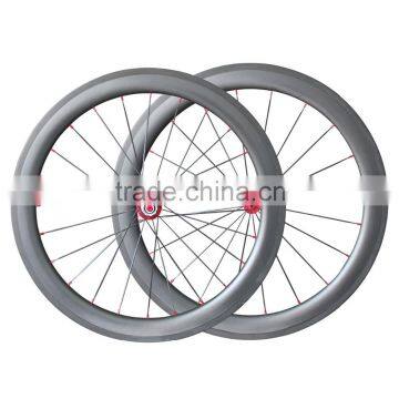 Super lightl!! 2016 ICANBIKE 700C carbon road bike wheels carbon 56mm tubular high end carbon wheels W56T