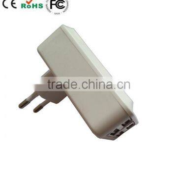 5V 3.1A 4 Ports USB Wall Charger for Tablet