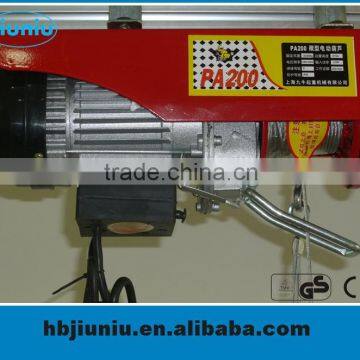 mini type electric hoist 250kg