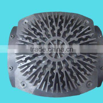 Aluminum die casting radiator fin