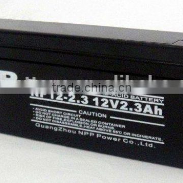 12V2.3AH storage battery for emergency battery