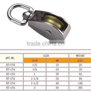 STEEL ELECTRIC GALVANIZED SINGLE SWIVEL PULLY photo-4