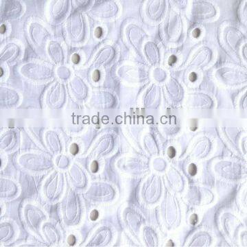 special yarn schiffli embroidery fabrics