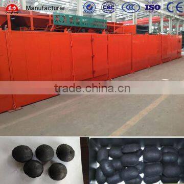 Three layers net-belt dryer for coal briquette