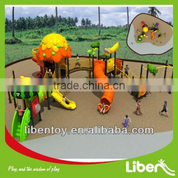 Easy to Install Supper Funny 2014 Most Popular Kids Playground with CE Certification Fruit Series LE.SG.013