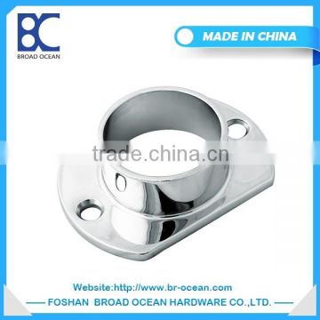 railing stainless steel square base floor flange blind flange