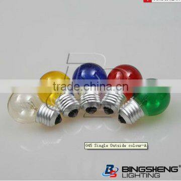 High Quality 220V 15W G45 Coloured Bulb