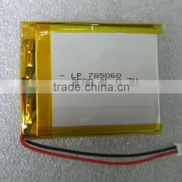 Li-Ion Type and 3.7V Nominal Voltage 3.7v 2100mah li-ion polymer battery