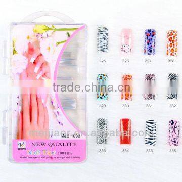 70pcs color nail tips