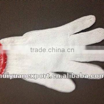 knitted cotton glove/ working glove/ safety weight gloves