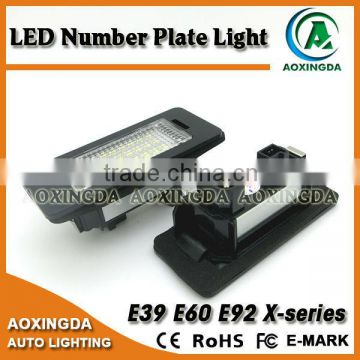 E39 E60 LED license plate light