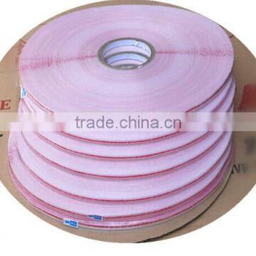 Self adhesive polypropylene bag sealing tape bag neck closing tape bag neck sealer