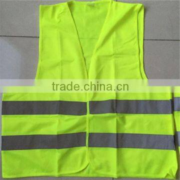 high visibility traffic safety vest fabric