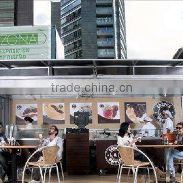 China Suppliers Prefabricated Container Coffee Shop Houses / Pre- Assembled Units Modular Housing photo-5