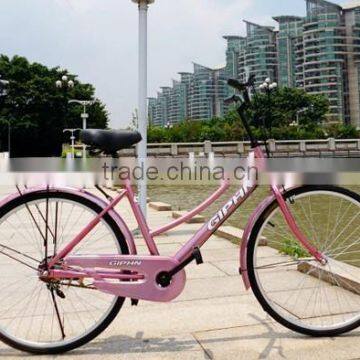 26inch steel frame and alloy wheel dutch city lady adult bicycle/bike sell in china