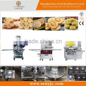 Stainless steel almond cake making encrusting machine