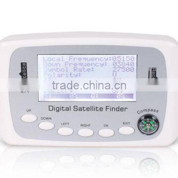 Digital HD LCD Satellite Finder meter/ DVB S2/S digital satellite finder meter