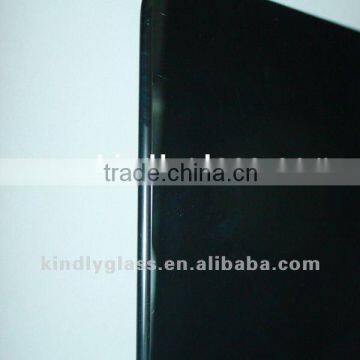 5mm black silk-screen tempered glass