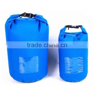 5L 10L 30L 500D PVC Tarpaulin Waterproof Dry Bag With Shoulder Strap