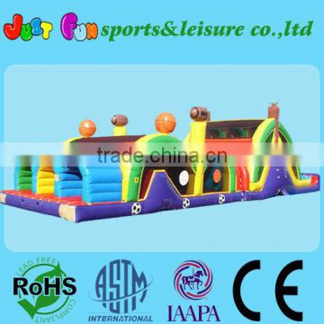 hot sale new high quality inflatable obstacle challenge course