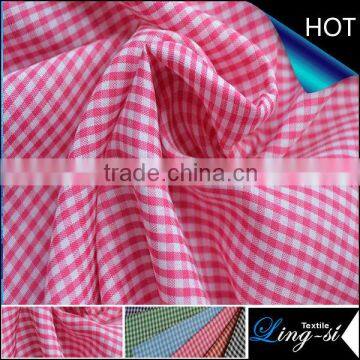 Polyester Yarn dyed Monocheck Fabric for Uniform