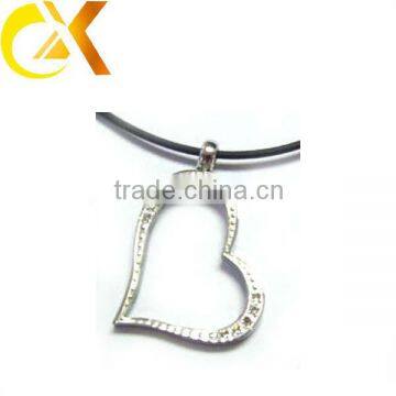 Fashion stainless steel heart pendant