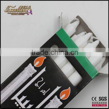 hot sale white stick candle wholesaler made in China white candle