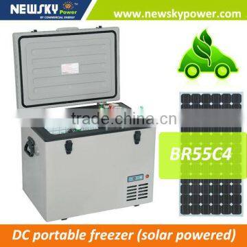 DC 12V BR55C4 portable car fridge freezer 12v car mini portable freezer