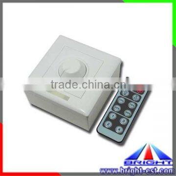 Constant voltage IR Dimmer,12 keys Remote Rotate LED Dimmer,LED Dimmer 24V/12V