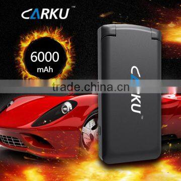 New Arrival Carku Epower-14 6000mAh Motorcycle Automobile Portable Solar Charging Power Bank 12V Car Jump Starter photo-2