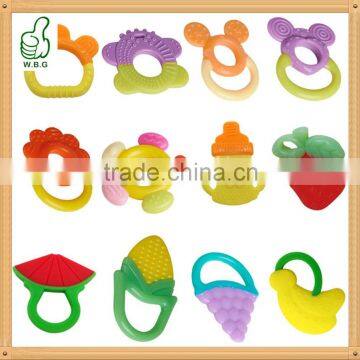 Baby Rattle And silicone baby teether