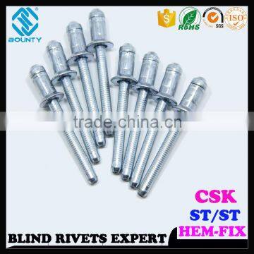 HIGH QUALITY HOT SELLING FACTORY WEATHER-PROOF SEAL HEM-LOCK RIVETS FOR AUTOMOBILE photo-2