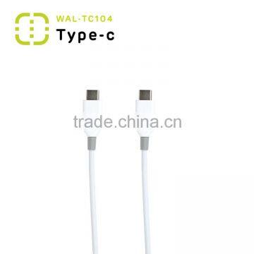 Walnut fast speed USB 3.1 type c to Type c cable with ABS housing