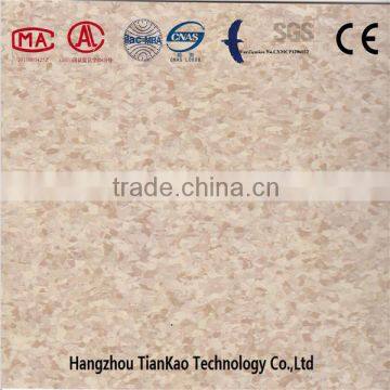 pvc homogeneous static resistant floor