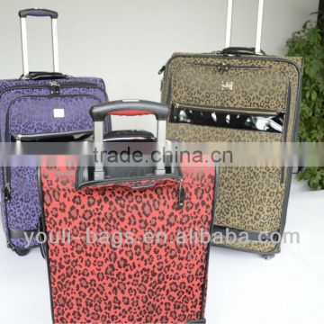 Leopard EVA trolley luggage bag