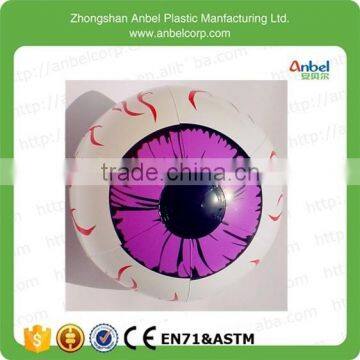 2015 Saints' Day Inflatable Special Halloween Eyeball PVC Plastic Inflatable Eyeball For Advertising