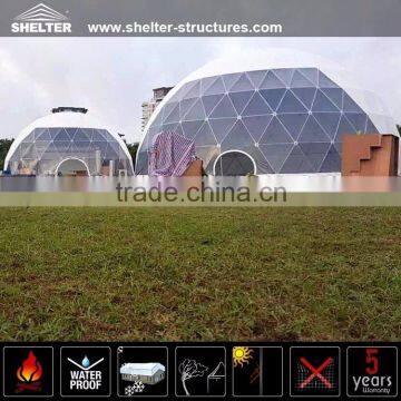 Cost-effective Waterproof dome tents for large event project